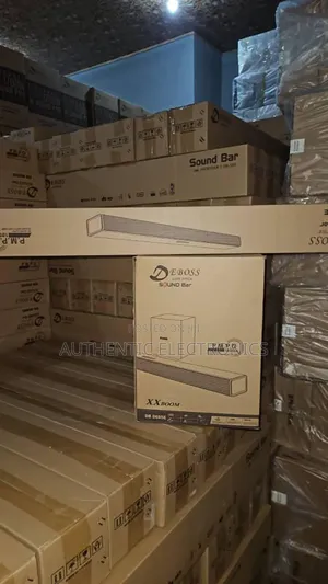 Brand New Deboss 1200watts Wireless Soundbar System