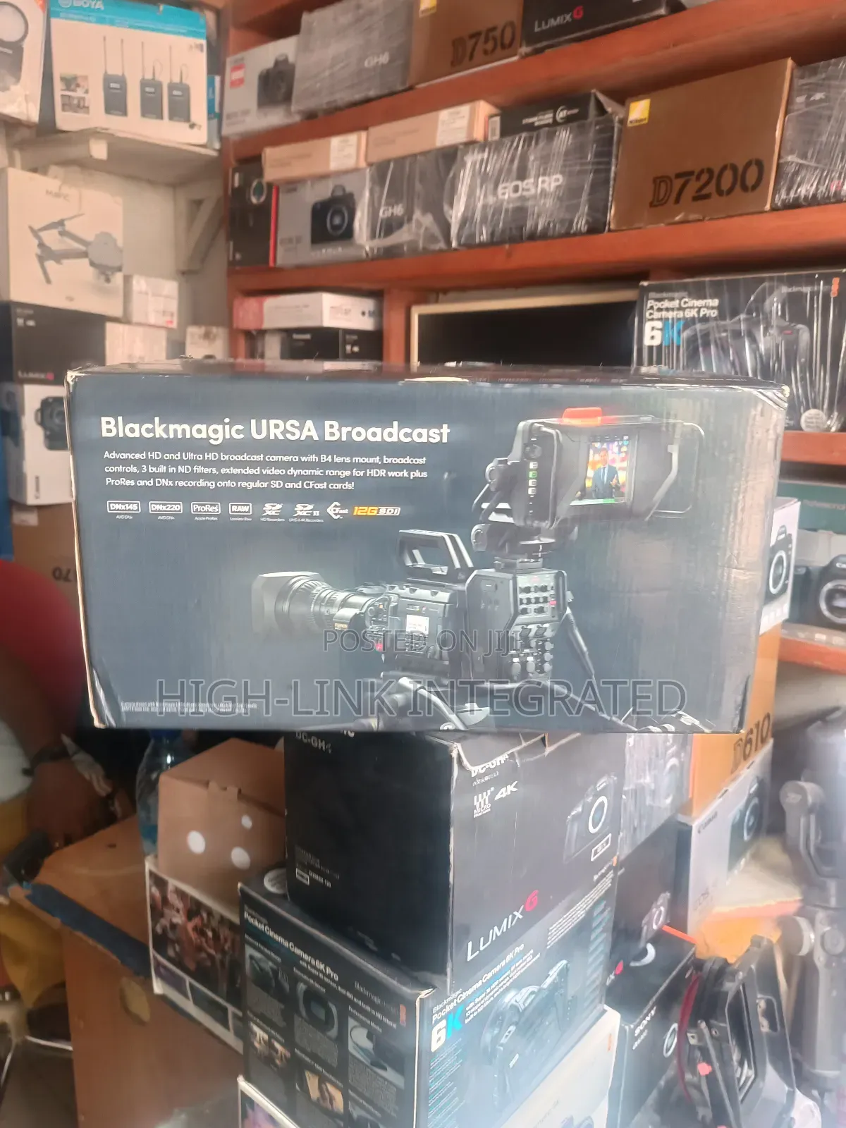 Blackmagic Ursa Broadcast