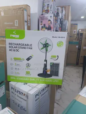 Iwin 18" Solar Fan – Reliable 24/7 Cooling