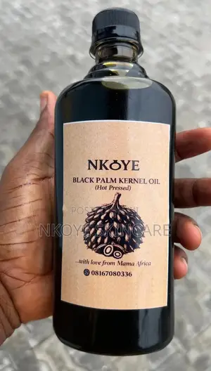 100% Pure Black Palm Kernel Oil