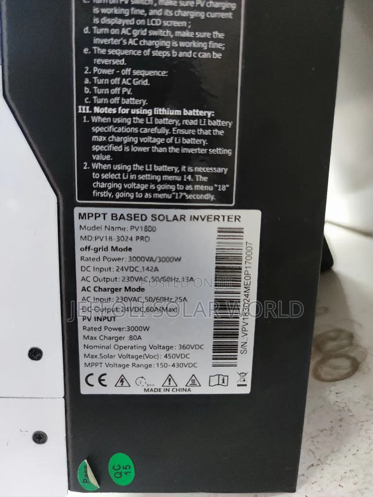 Hybrid Inverter