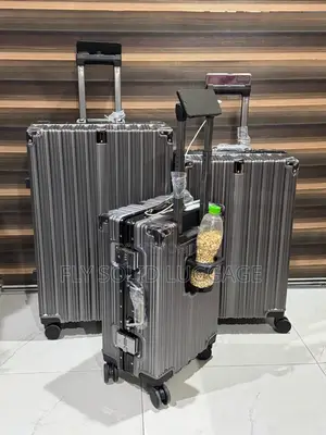 Original Fly Solid Luggage Traveling Box Set of 3 With Charging Port