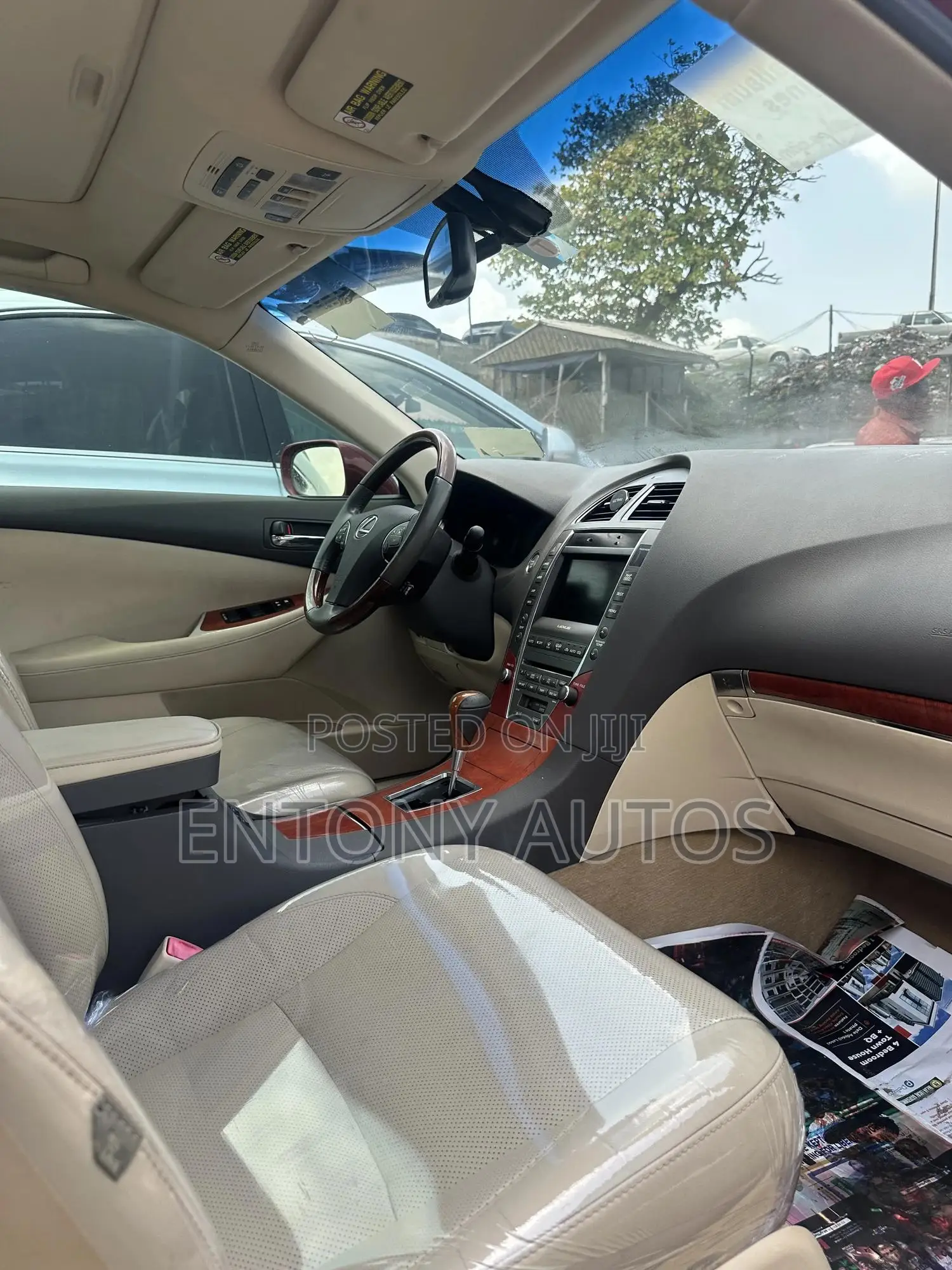Lexus ES 350 2011 Red