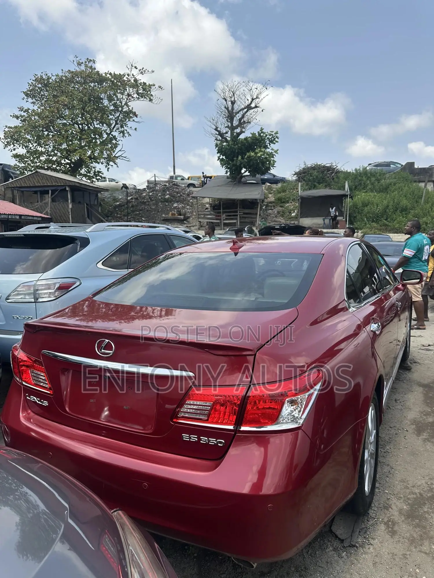 Lexus ES 350 2011 Red