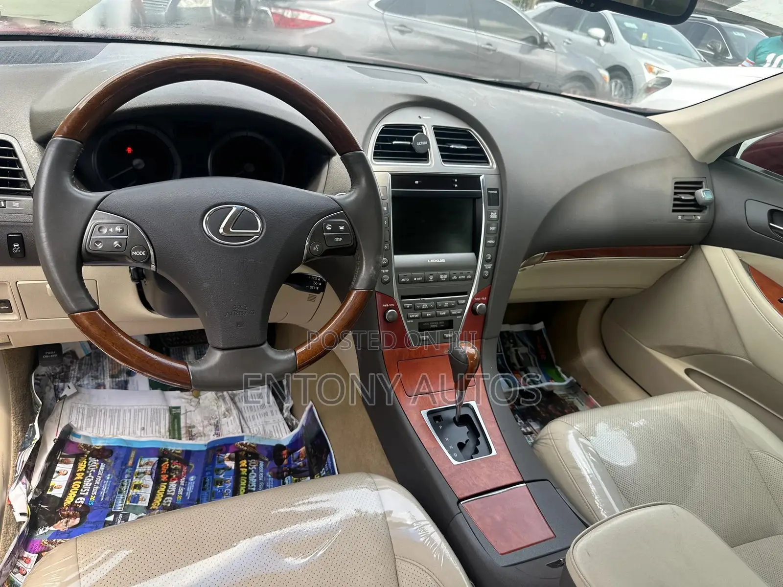 Lexus ES 350 2011 Red