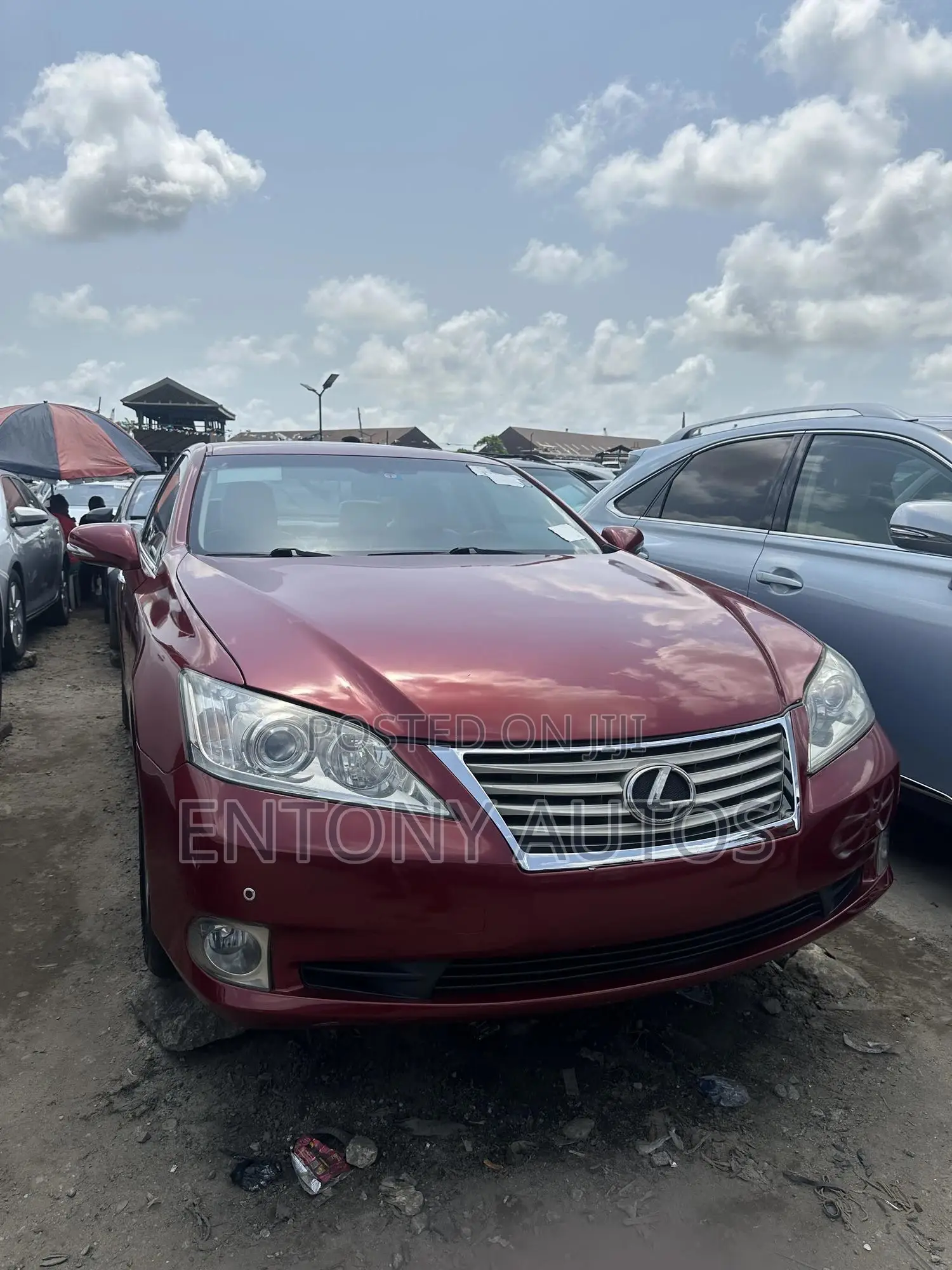 Lexus ES 350 2011 Red