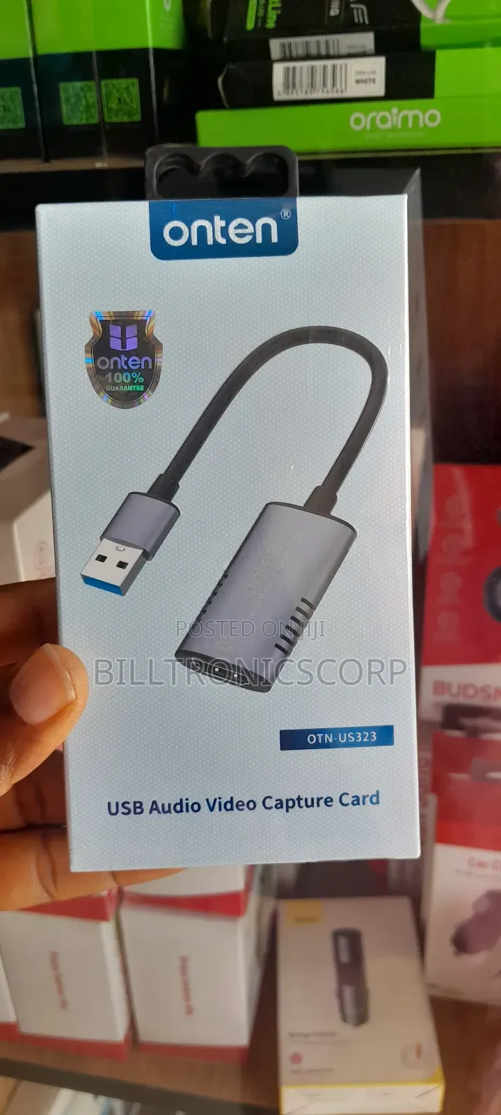 Onten Usb Audio Video Capture Card Us323