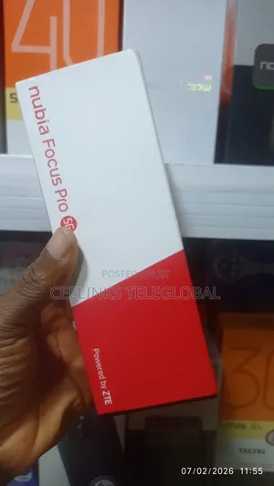 New ZTE nubia Focus Pro 256 GB Black
