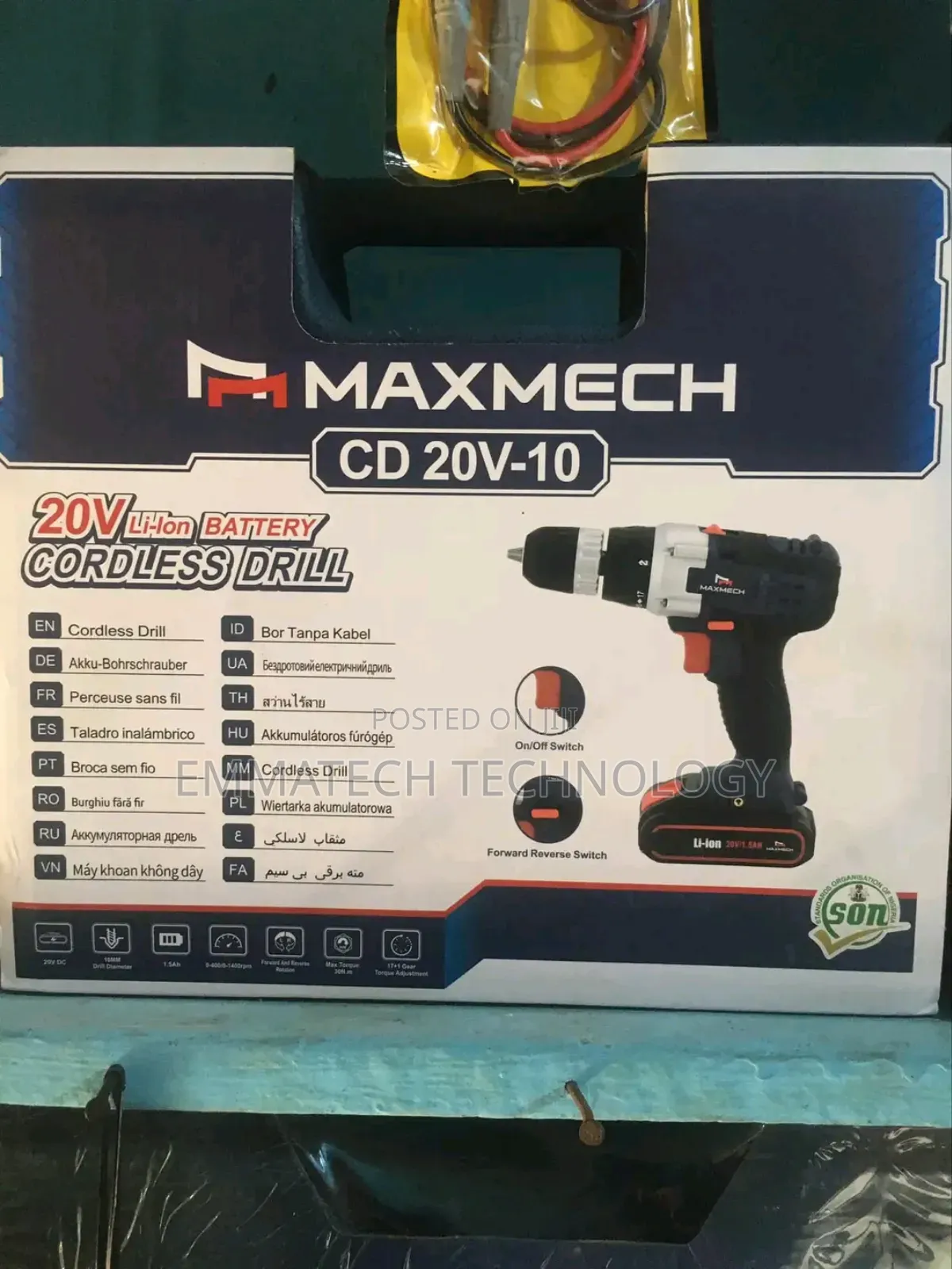 20v Battery Drilling Machine