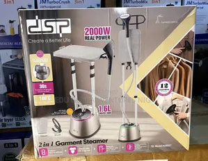 DSP Commercial Digital Garment Steamer With Pressing Board.