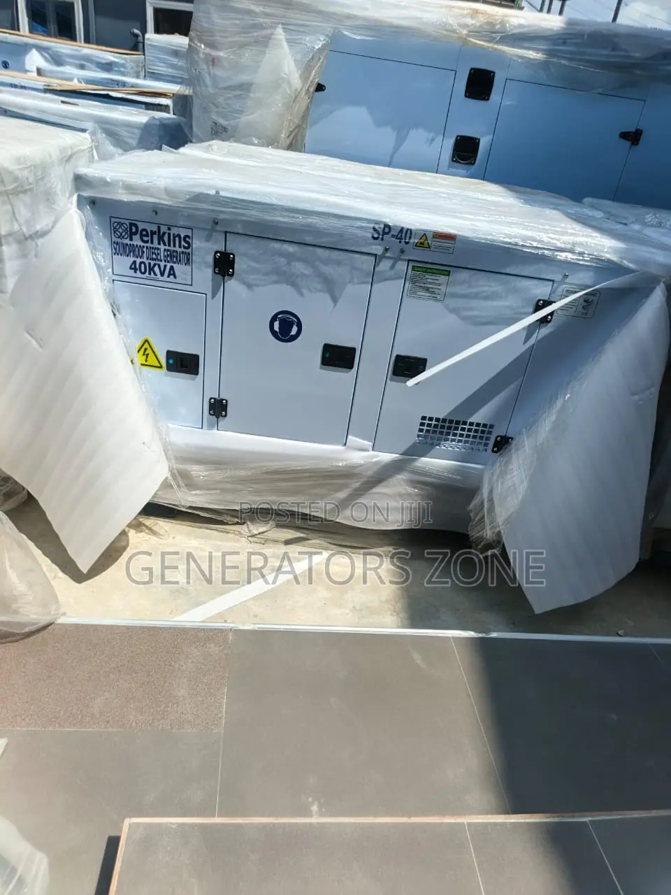 40kva Power Soundproof Diesel Generator Perkins Powered