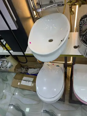 Luxury Water Closet White Set