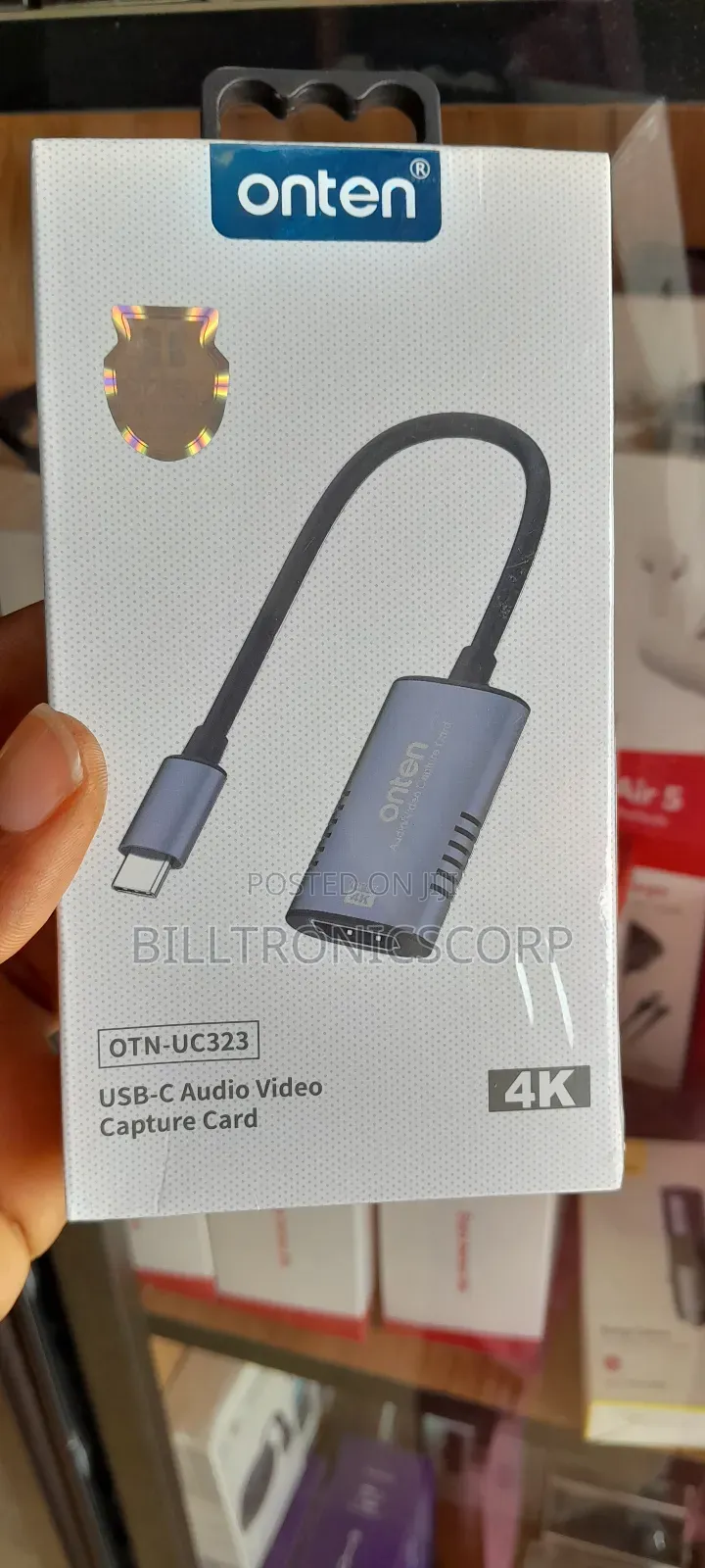 Onten Usb C Audio Video Capture Card