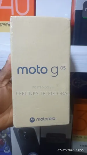New Motorola Moto G05 256 GB Black