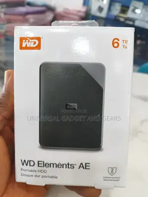 6tb Wd Element Ae Portable HDD