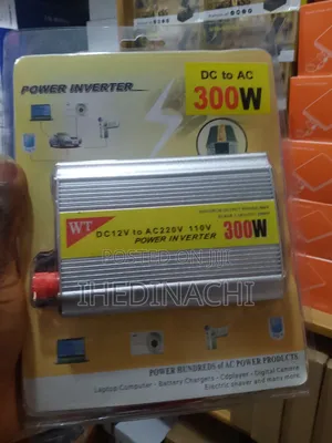 Wt Power Inverter -300w 12v Dc to 220v Ac Car