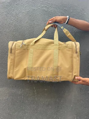 New Arrival Brown Duffle Bag (Large Size)
