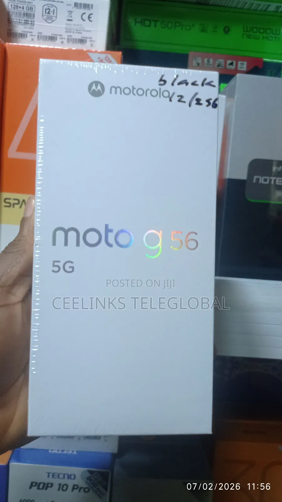 New Motorola Moto G56 5G 256 GB Blue