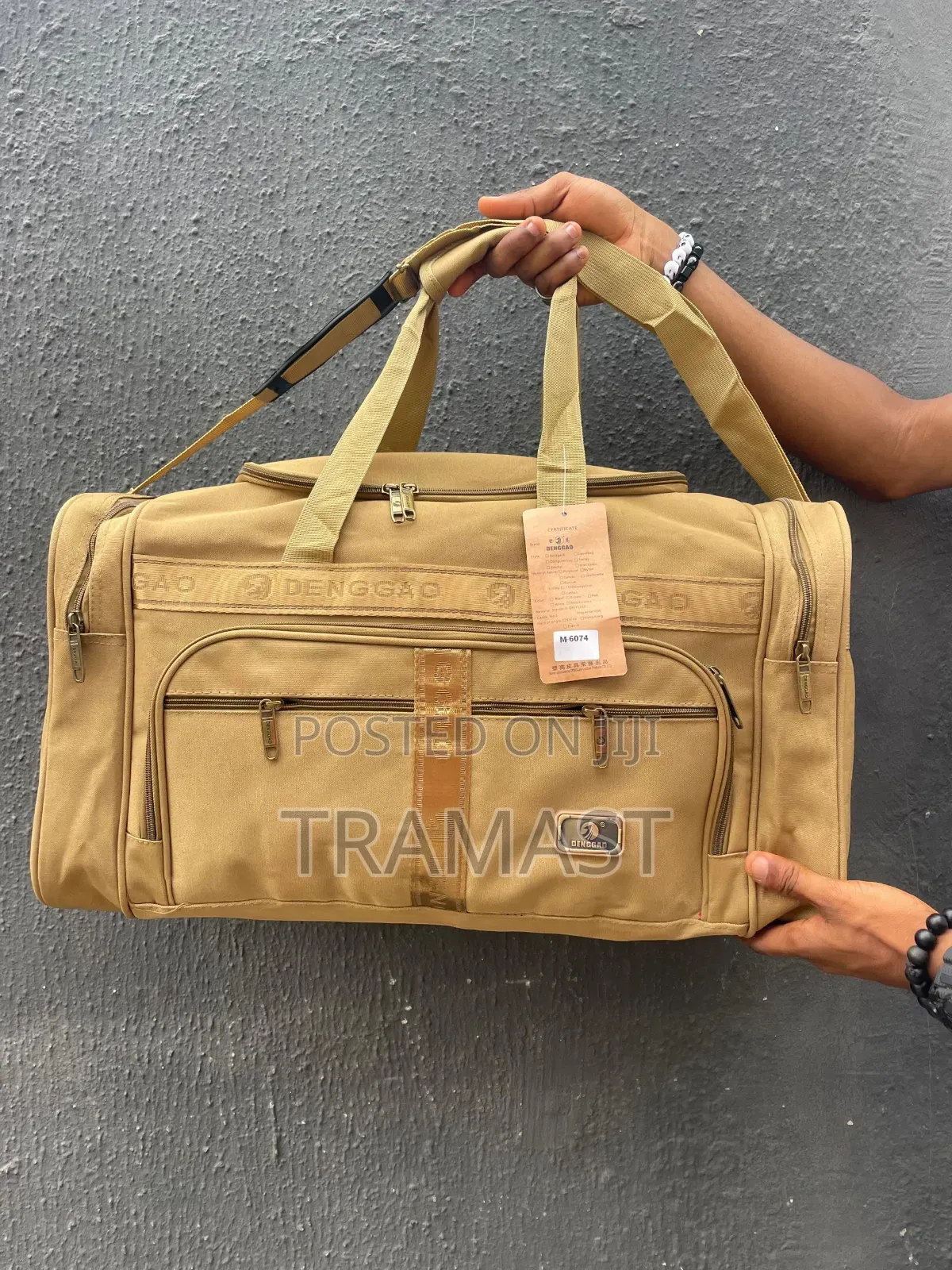 New Arrival Brown Duffle Bag (Medium)