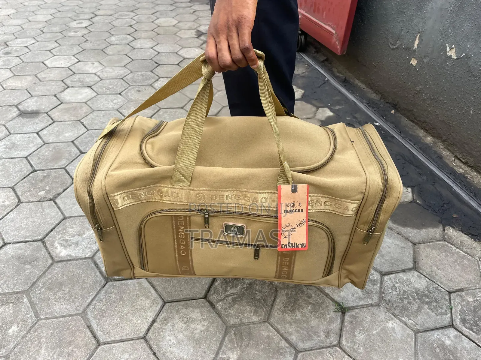 New Arrival Brown Duffle Bag (Medium)
