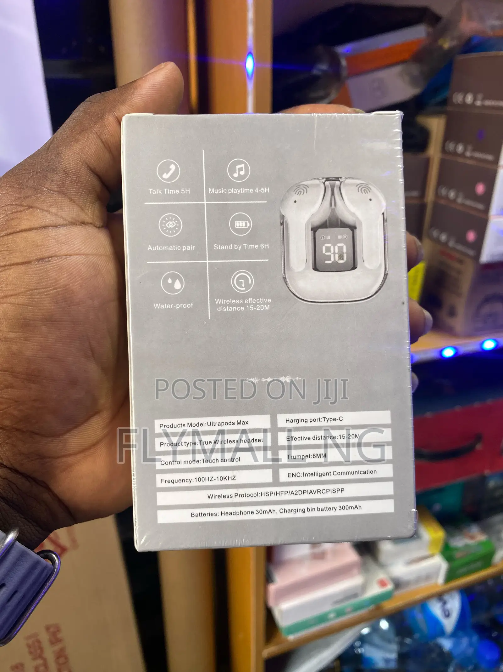 Ultrapods Max True Wireless Earbuds