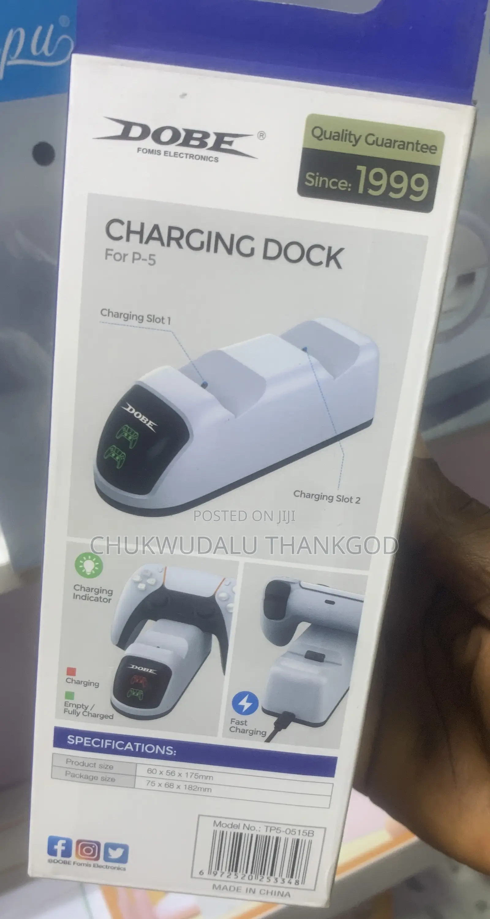 Charging Dock for Ps5 Controller,Game Pad