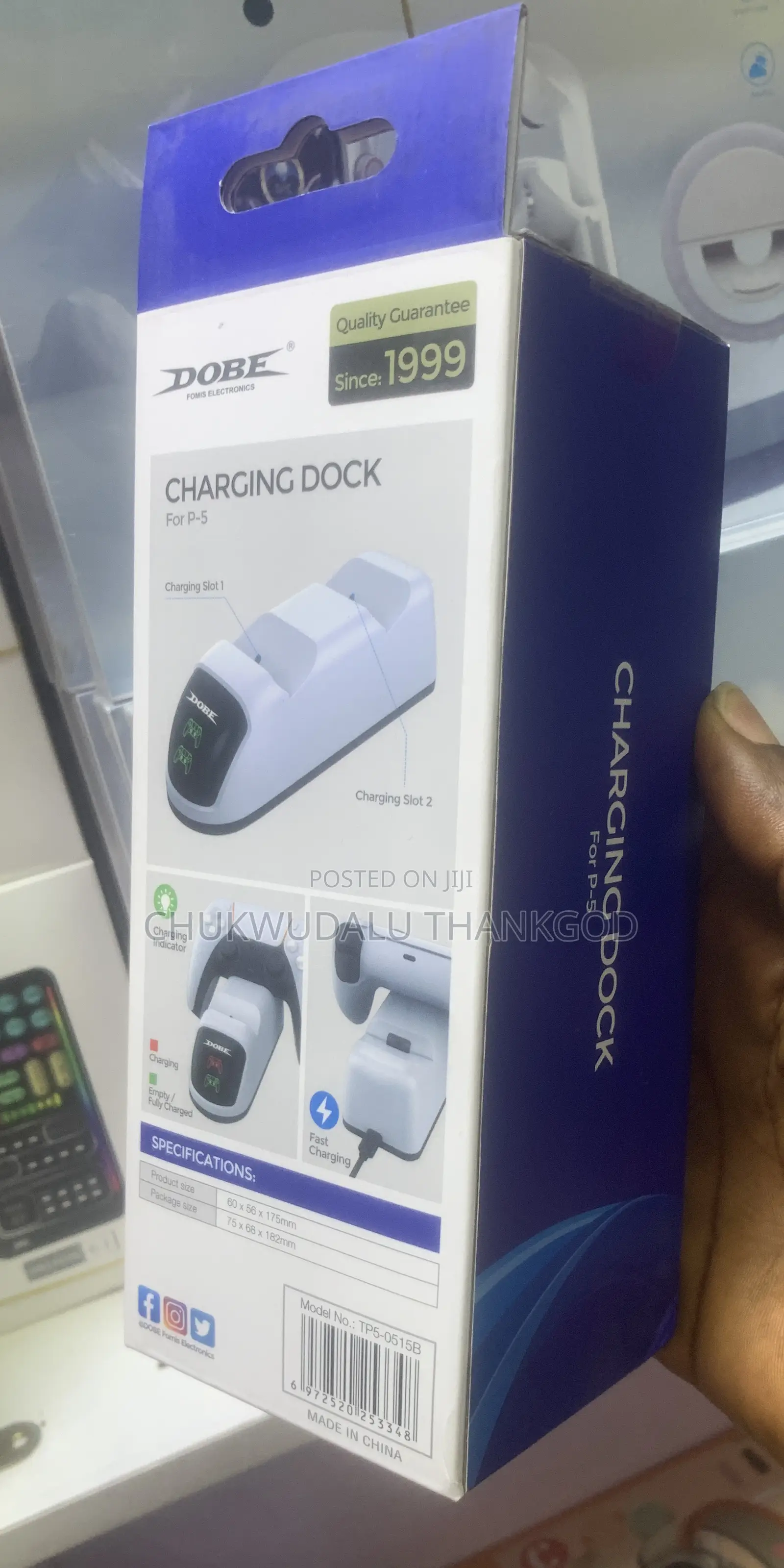 Charging Dock for Ps5 Controller,Game Pad