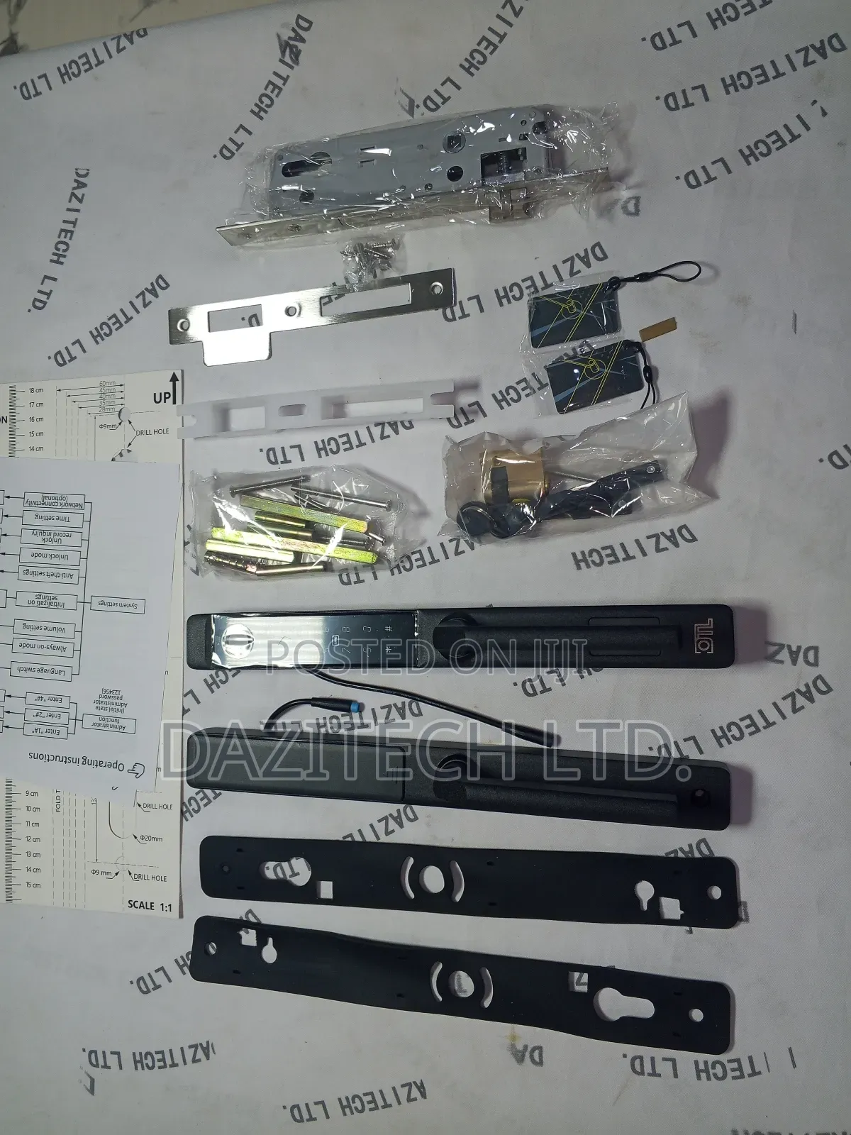 Smart Lock for Aluminum Frame Door
