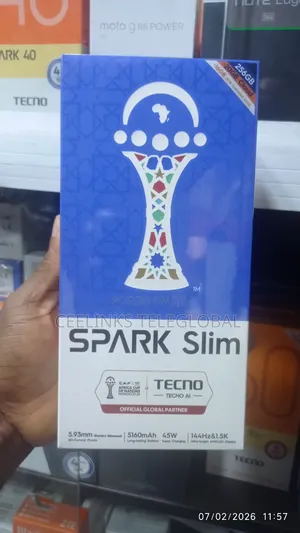 New Tecno Spark Slim 256 GB Blue