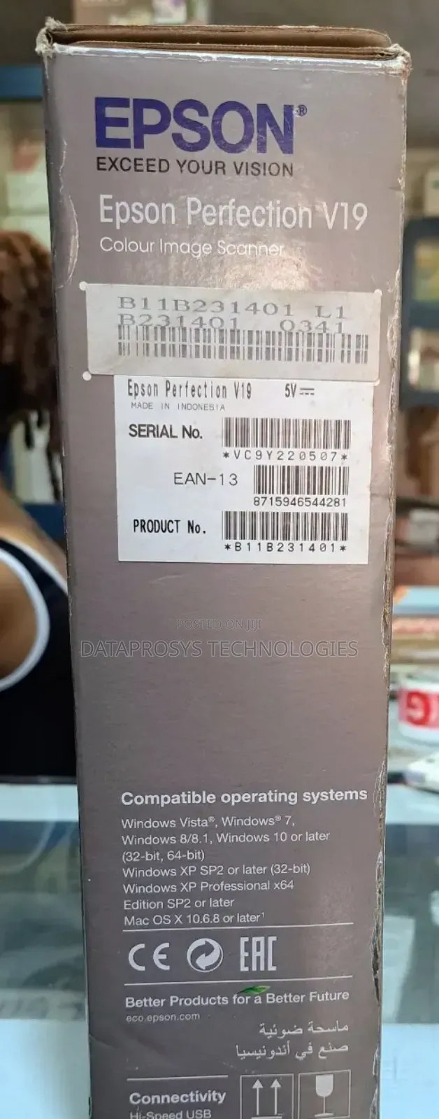 Epson V19 Scanner