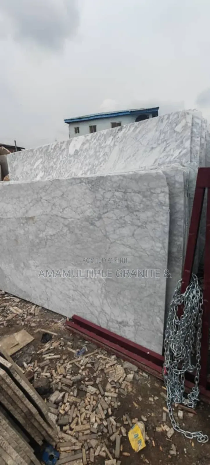 White Carrara Slabs