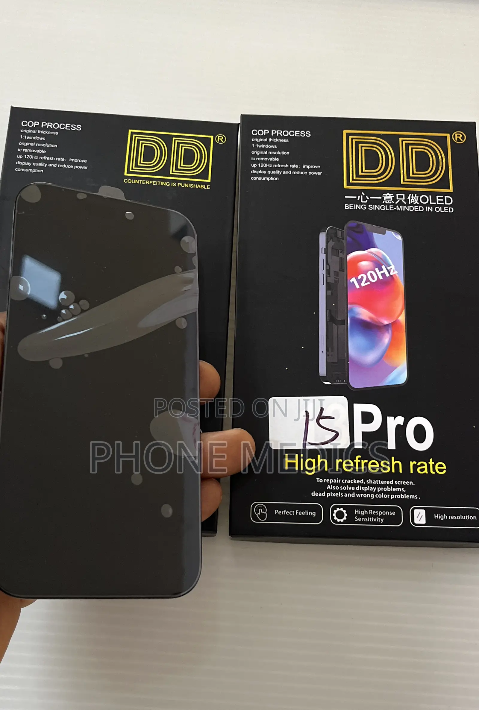 Dd Soft Oled Original Screen for iPhone 15 Pro