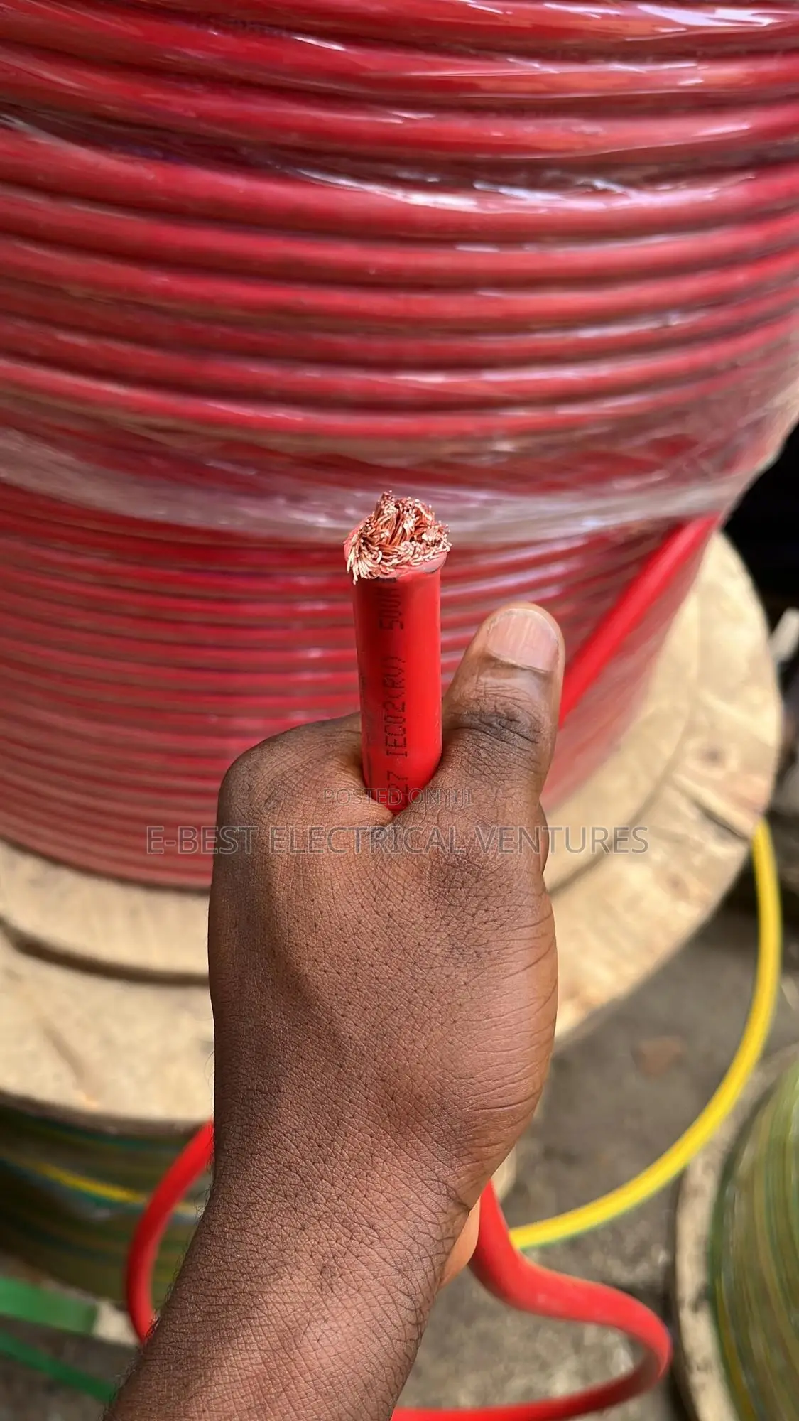 70mm X 1core Flexible Cable