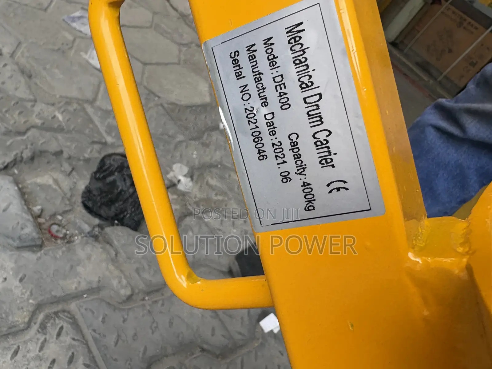 De400 Drum Trolley