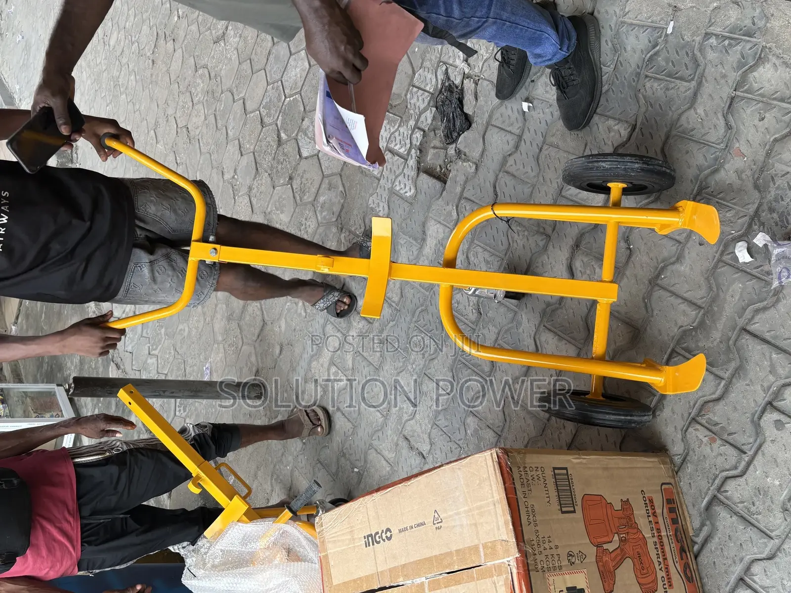 De400 Drum Trolley