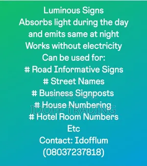 Luminous Signage