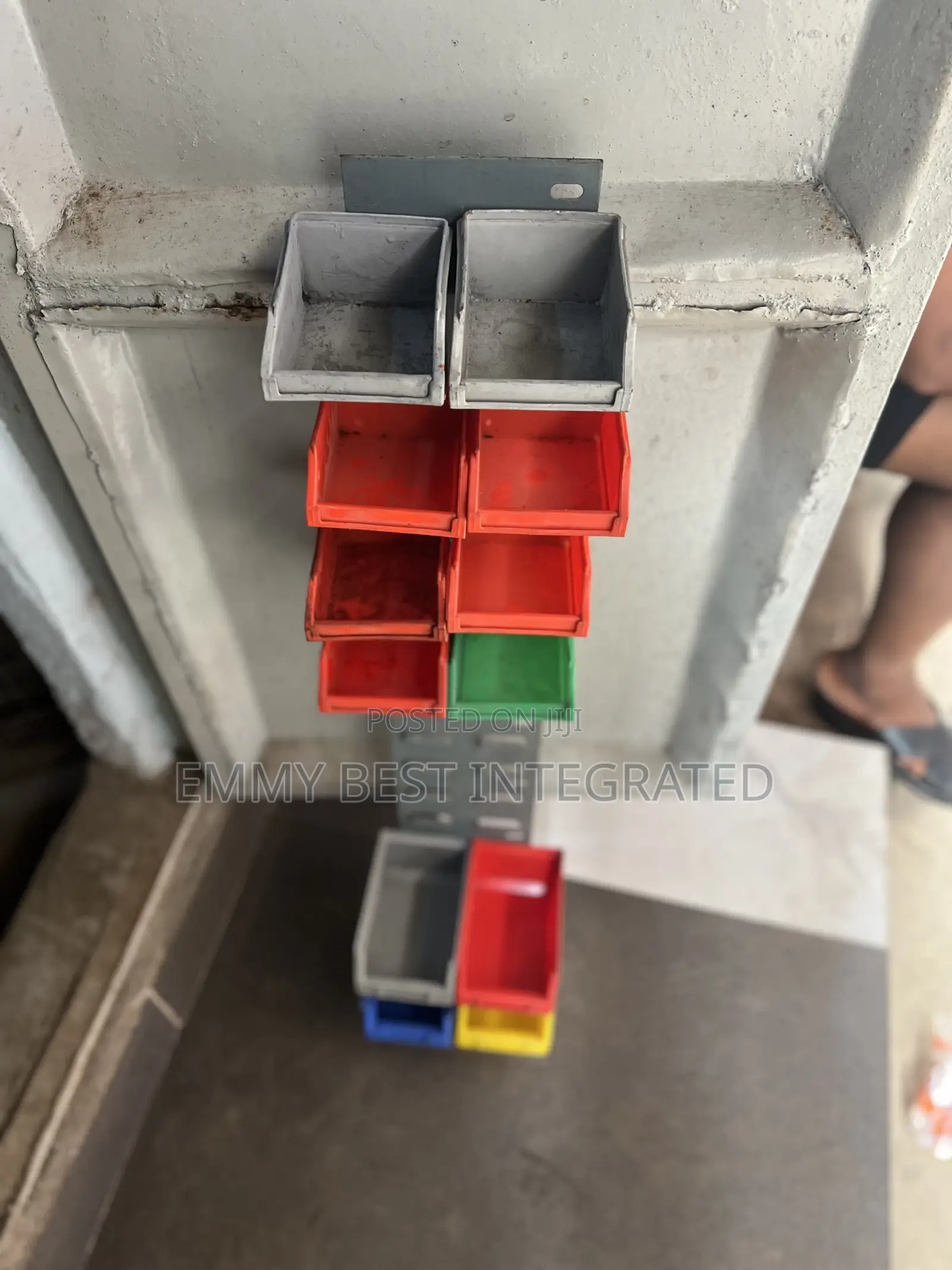 Yellow Stackable Storage Bin