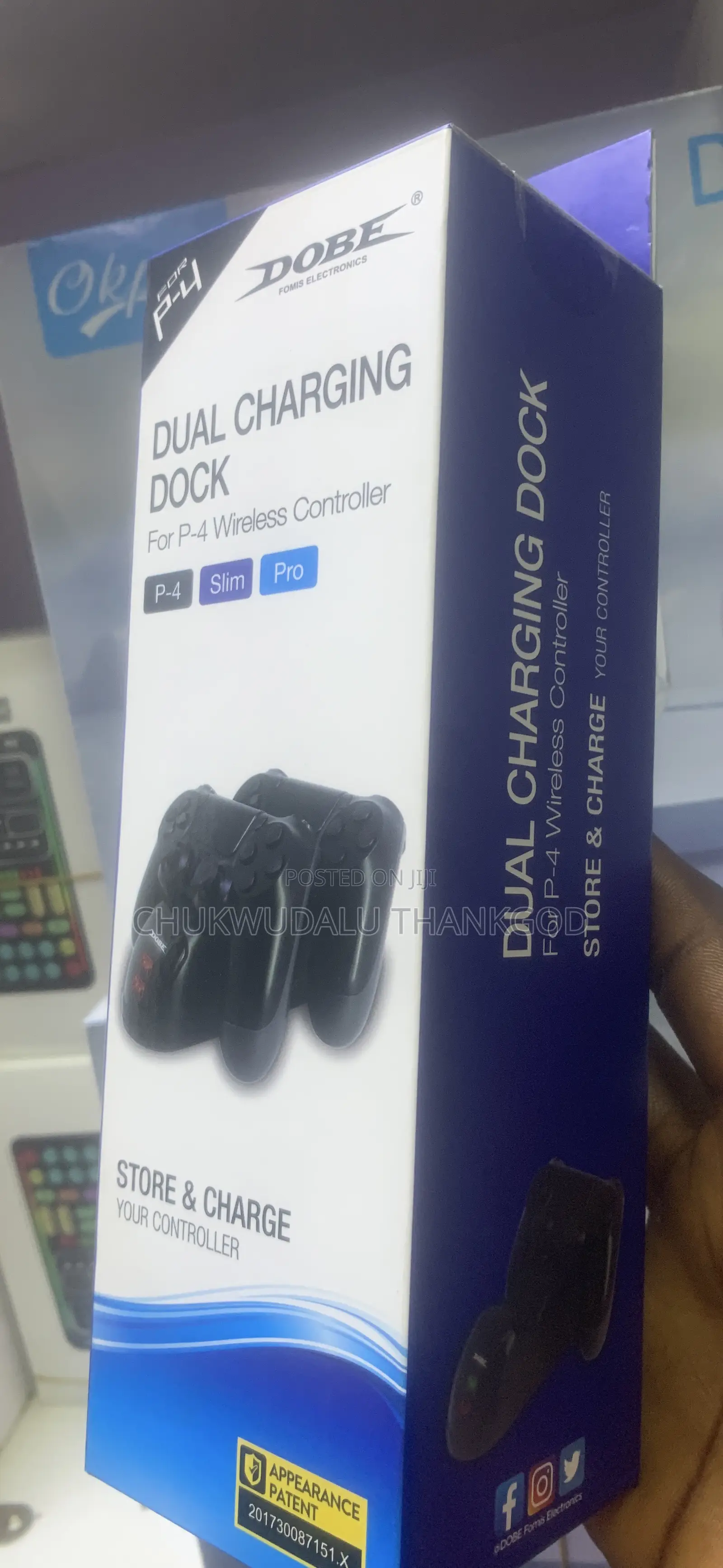 Dual Charging Dock for P-4 Wireless Controller