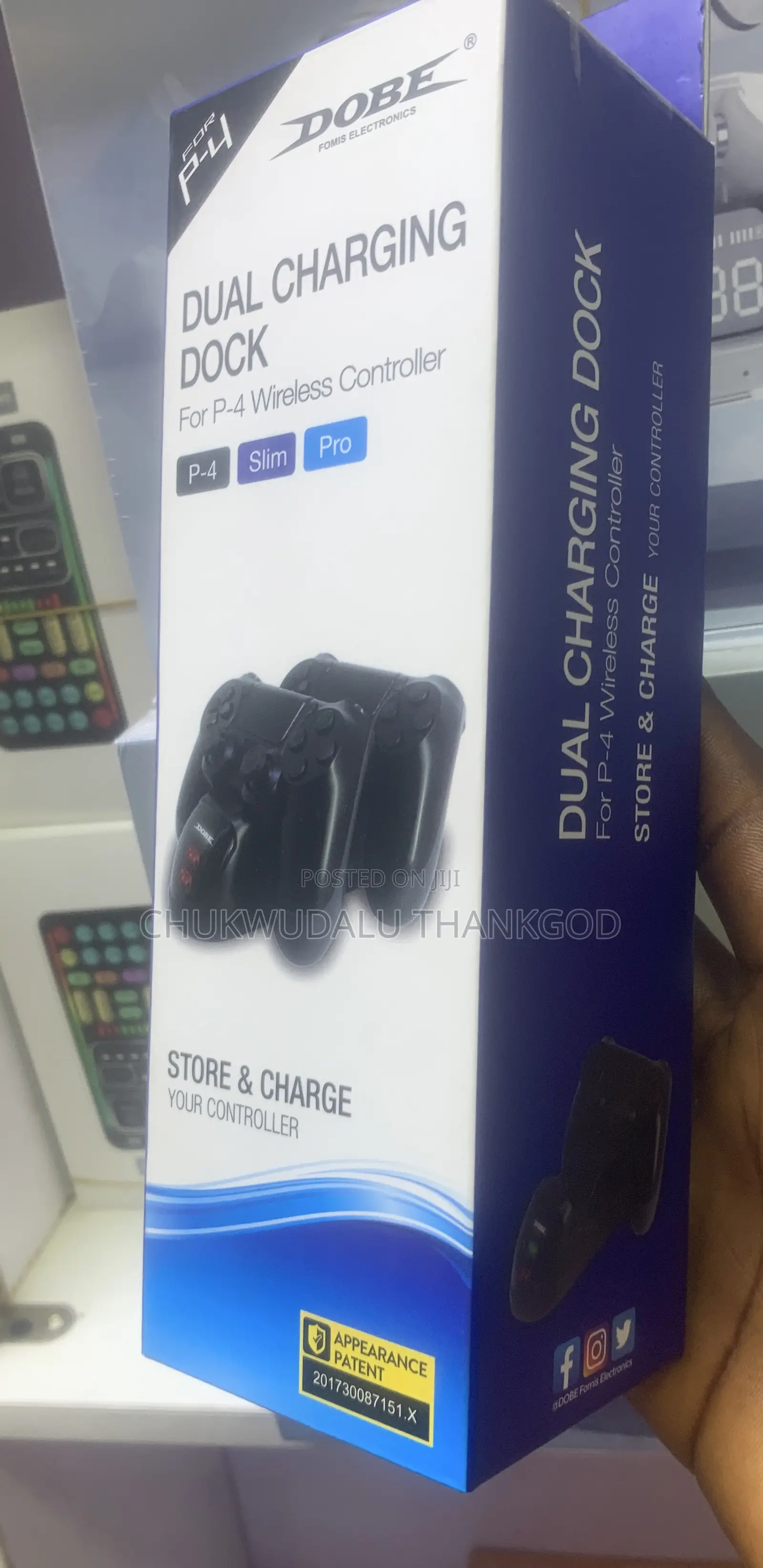 Dual Charging Dock for P-4 Wireless Controller