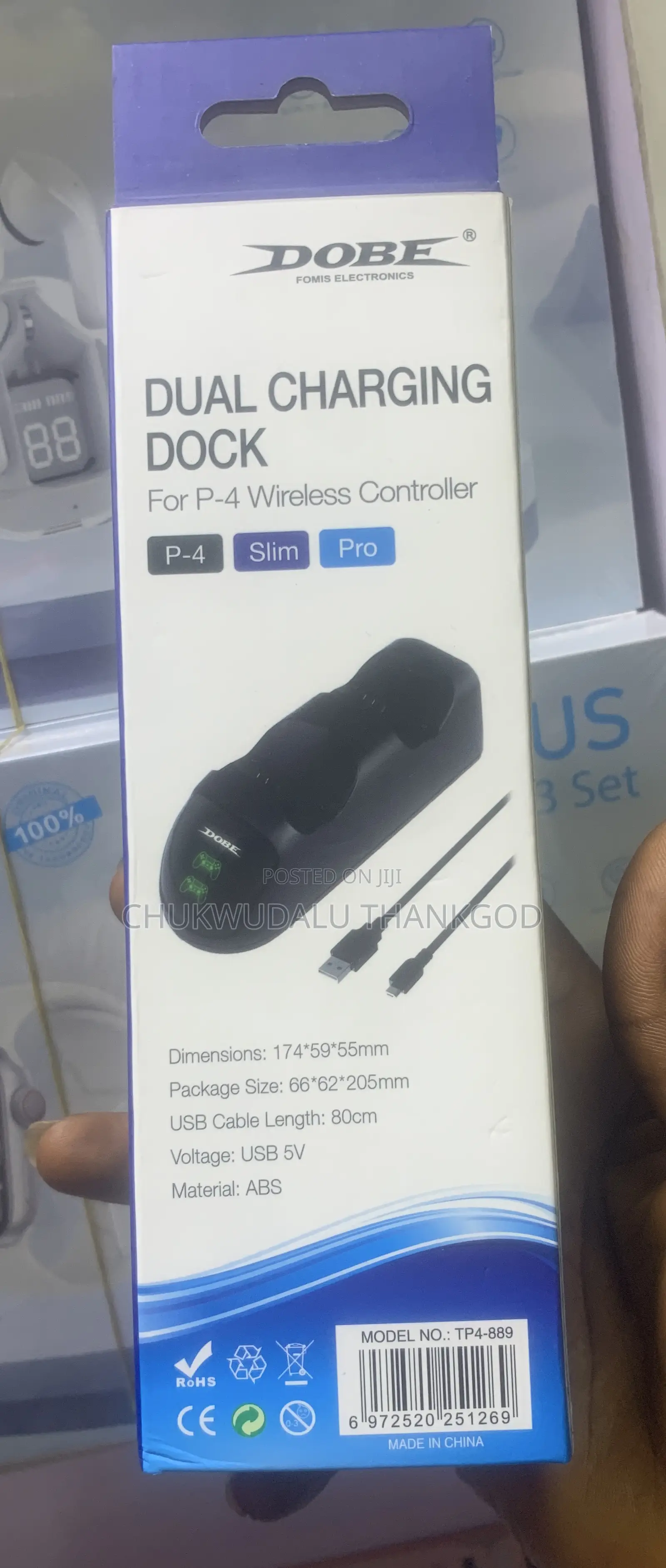 Dual Charging Dock for P-4 Wireless Controller