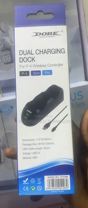 Dual Charging Dock for P-4 Wireless Controller