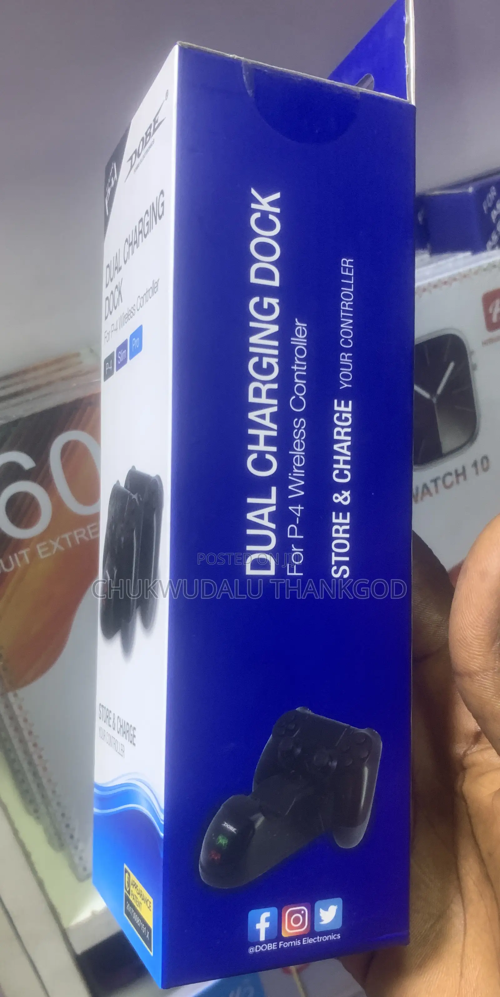 Dual Charging Dock for P-4 Wireless Controller