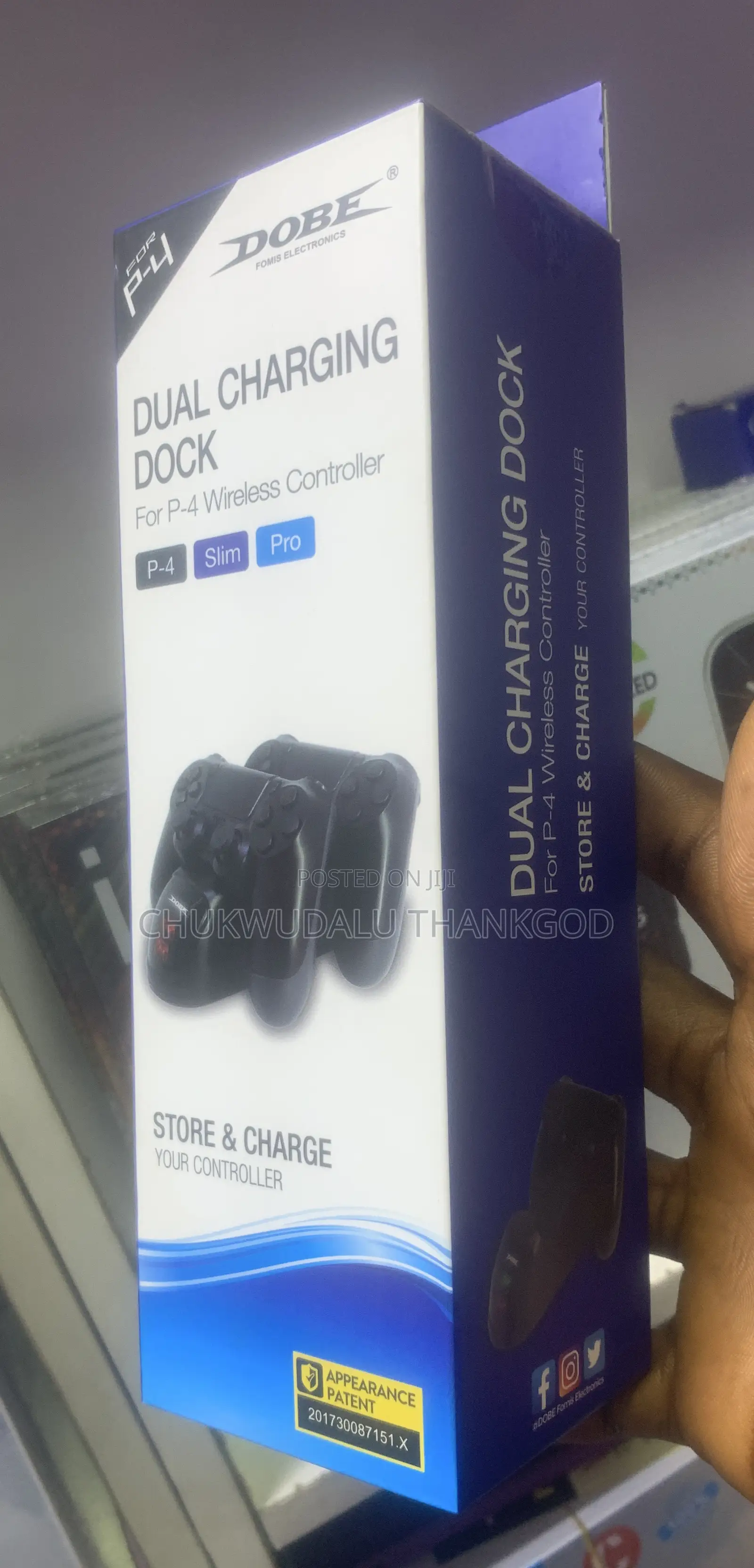 Dual Charging Dock for P-4 Wireless Controller
