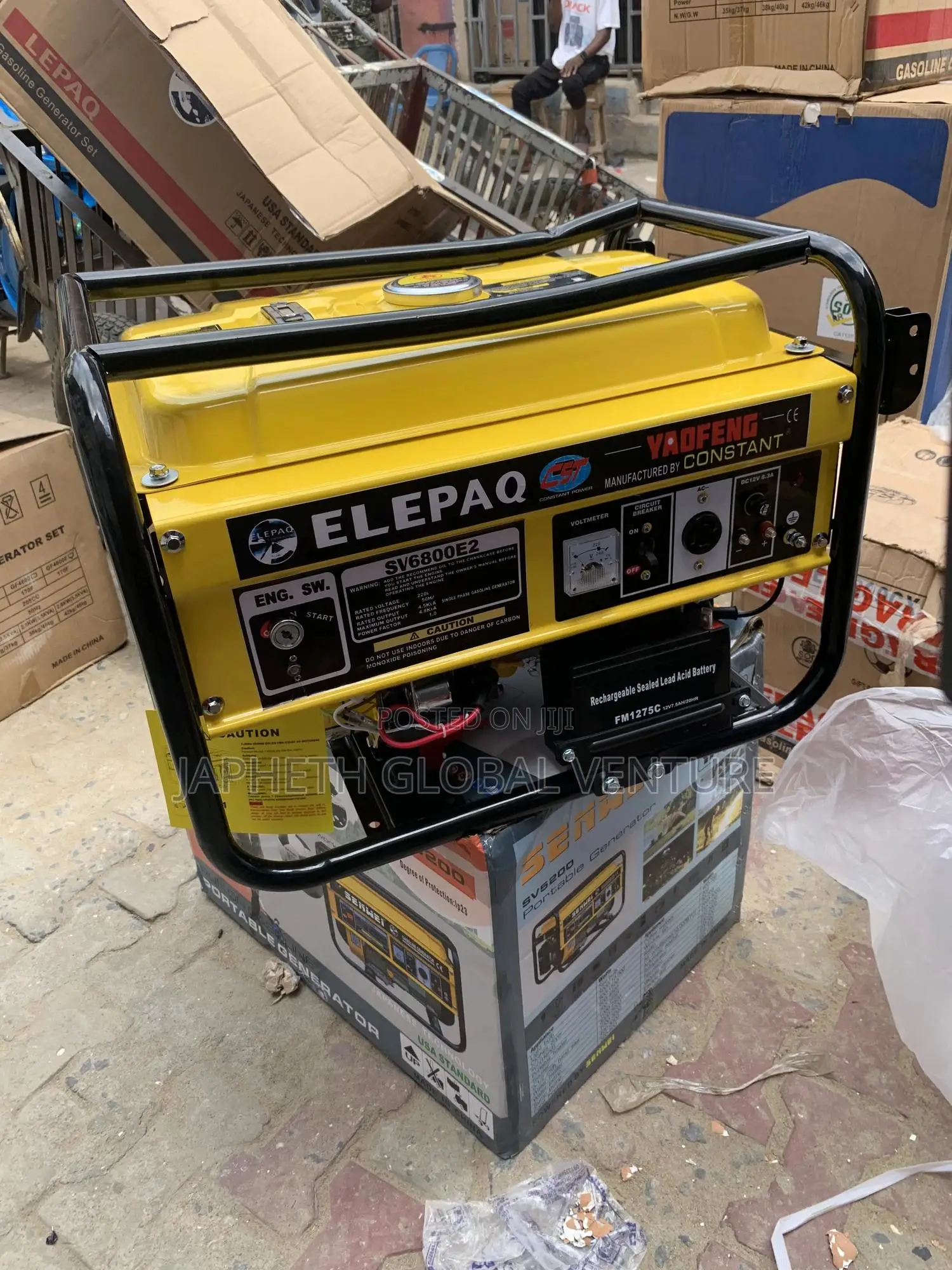 Elepaq E2 4.5kva Petrol Generator – Strong Reliable Power