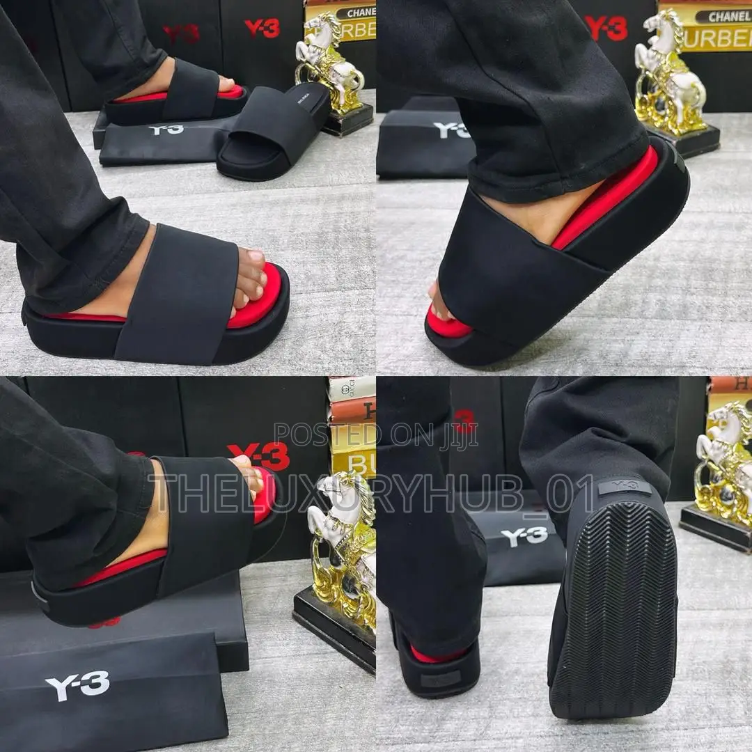 Y-3 Luxury Men Slide