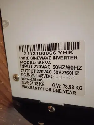 Yohako Inverter 15kva 48v