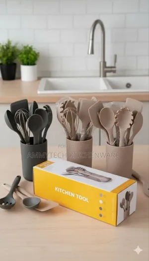 High Quality Durable Silicone Spoons Sets