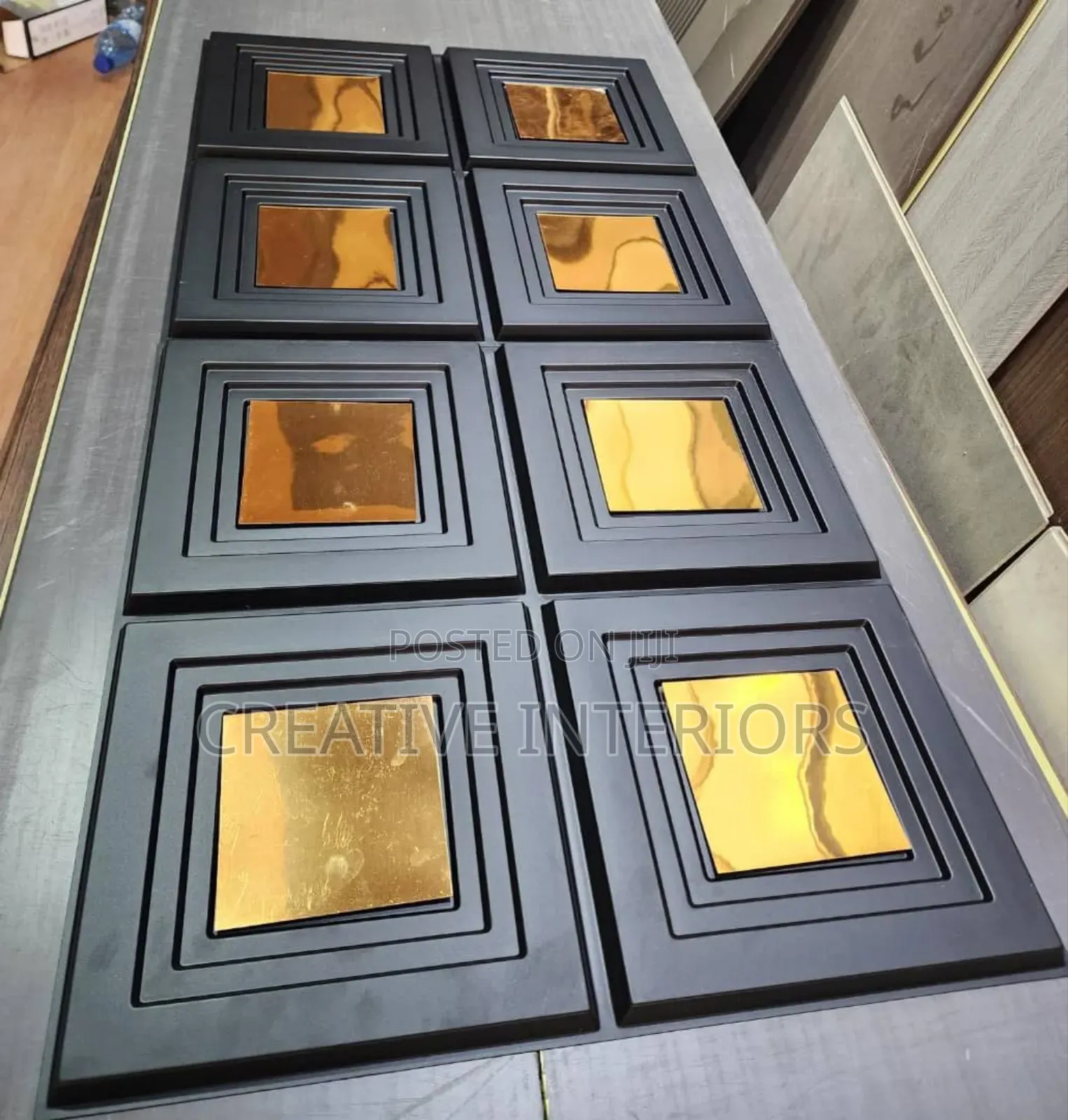 PVC Mirror 3d Panel