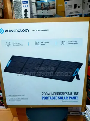 200w Monocrystalline Portable Solar Panel