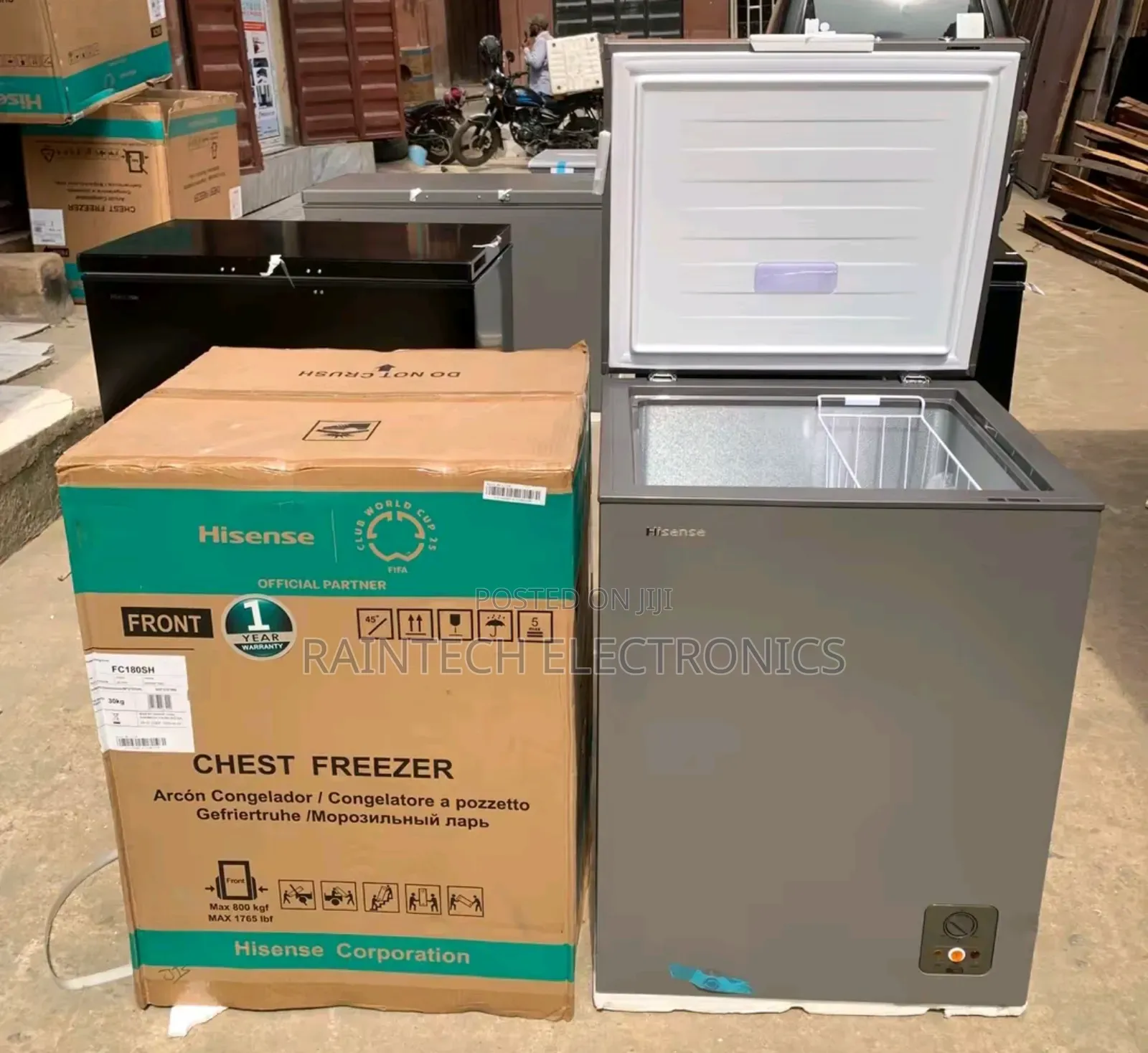 Hisense Brand New 145l Deep Freezer